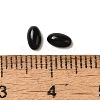 Synthetic Black Stone Cabochons G-F772-01A-09-3