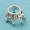 Zinc Alloy European Beads PALLOY-K013-01S-3