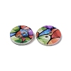 2-Hole Freshwater Shell Buttons SHEL-A004-01G-2