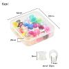 32Pcs 16 Colors Silicone Thin Ear Gauges Flesh Tunnels Plugs FIND-YW0001-16B-3