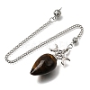 Natural Tiger Eye Dowsing Pendulum Pendants GG-CBA6D08-A08-1