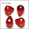 Imitation Austrian Crystal Beads SWAR-F062-12x10mm-06-1