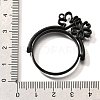 Alloy Open Back Bezel Pendants PALLOY-I223-16EB-3