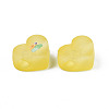 Transparent Printed Acrylic Beads MACR-S373-124-H12-4