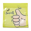 Square Plastic Packaging Zip Lock Bags OPP-K001-06D-2