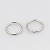 Tarnish Resistant 304 Stainless Steel Saw Cut Open Jump Rings STAS-N015-10-4x0.6mm-1