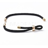 Braided Nylon Cord Bracelet Making MAK-A017-D02-03G-3