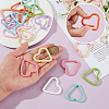 20Pcs 10 Colors Alloy Rock Climbing Carabiners FIND-ME0002-81-3