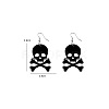 Halloween Theme Acrylic Dangle Earrings FS-WG9F574-04-2