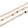 Natural Mixed Stone Handmade Beaded Chains CHC-K008-A05-3