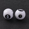 Opaque Acrylic Beads OACR-P007-69-4