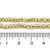Electroplate Glass Beads Strands EGLA-D030-15A-03-2