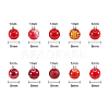 200Pcs 10 Styles DIY Glass Round Beads Sets DIY-CJ0001-97-2