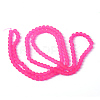 Baking Paint Transparent Glass Bead Strands X-GLAA-S031-6mm-35-3