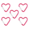 5Pcs Zinc Alloy Spring Gate Rings FIND-YW0010-59A-1