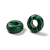 Synthetic Malachite European Beads G-R488-02K-3