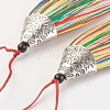 Nylon Tassels Big Pendant Decorations HJEW-G010-A17-2