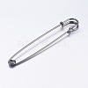 Iron Brooch Findings IFIN-WH0011-01B-10cm-1