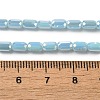 Electroplate Glass Beads Strands EGLA-D031-01-09-4