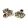 Handmade Lampwork Enamel Beads LAMP-T023-21B-2