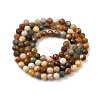 Natural Agate Beads Strands X-G-G991-A03-A-01A-6