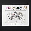 Acrylic Face Gems Stickers LS-MRMJ-F014-04-3