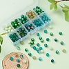 10 Style Spray Painted & Drawbench Transparent & Baking Paint Glass Beads GLAA-YW0001-26E-6