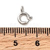 Brass Spring Ring Clasps KK-D407-20P-A-3