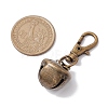 Iron Bell Pendant Decoration HJEW-JM02227-01-3