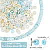  504Pcs 3 Colors Natural White Shell Beads BSHE-NB0001-29-2