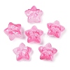 Transparent Spray Paint Glass Beads GLAA-H035-02C-1