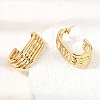 201 Stainless Steel Stud Earrings SA-CBA4A0D-07G-3