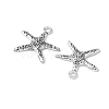 Tibetan Style Alloy Pendants TIBEP-EA306YKG-AS-LF-2