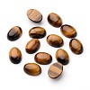 Natural Tiger Eye Oval Cabochons X-G-L394-06-18x13mm-1