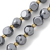 Terahertz Stone Round Beads Strands G-R002-01C-2