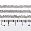 Baking Paint Imitation Jade Glass Bead Strands DGLA-A034-J2MM-A43-2