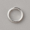 925 Sterling Silver Split Rings STER-WH0011-28S-01-2
