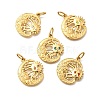 304 Stainless Steel Pendants STAS-R159-61G-1