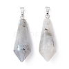 Natural Labradorite Pointed Pendants G-I314-02P-02-2