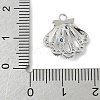 Brass Pave Light Sky Blue and Clear Cubic Zirconia Sea Animal Connector Charms X-KK-M326-07A-P-3