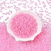 6/0 Inside Colours Transparent Glass Seed Beads SEED-T007-07G-1