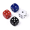 Baking Paint Opaque Acrylic Beads SACR-T017-41-1