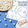 20Pcs 5 Colors Handmade Foil Glass Beads FOIL-YW0001-06-2
