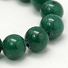 Natural Mashan Jade Round Beads Strands G-D263-10mm-XS26-1