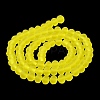 Transparent Glass Beads Strands EGLA-A034-T6mm-MD29-4