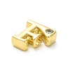 Rack Plating Brass Cubic Zirconia Beads KK-L210-008G-F-2