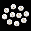 Natural Freshwater Shell Beads SHEL-N036-01V-1