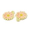 Alloy Enamel Charms FIND-H035-01B-LG-3