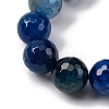 Natural Dragon Veins Agate(Dyed & Heated) Beads Strands G-K390-A06-01-3