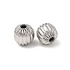 Textured 304 Stainless Steel Beads STAS-I358-11P-04-2